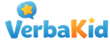 VerbaKid logo – online English learning platform for kids with fun and interactive lessons”